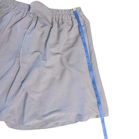 Everly Tulip Mini Skirt Elastic Waist Lavender Purple - Size Medium - Picture 8 of 8